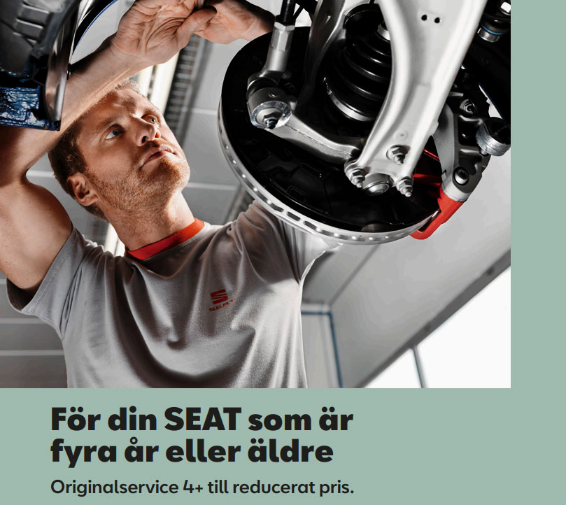 Erbjudande för din SEAT som är 4 år eller äldre