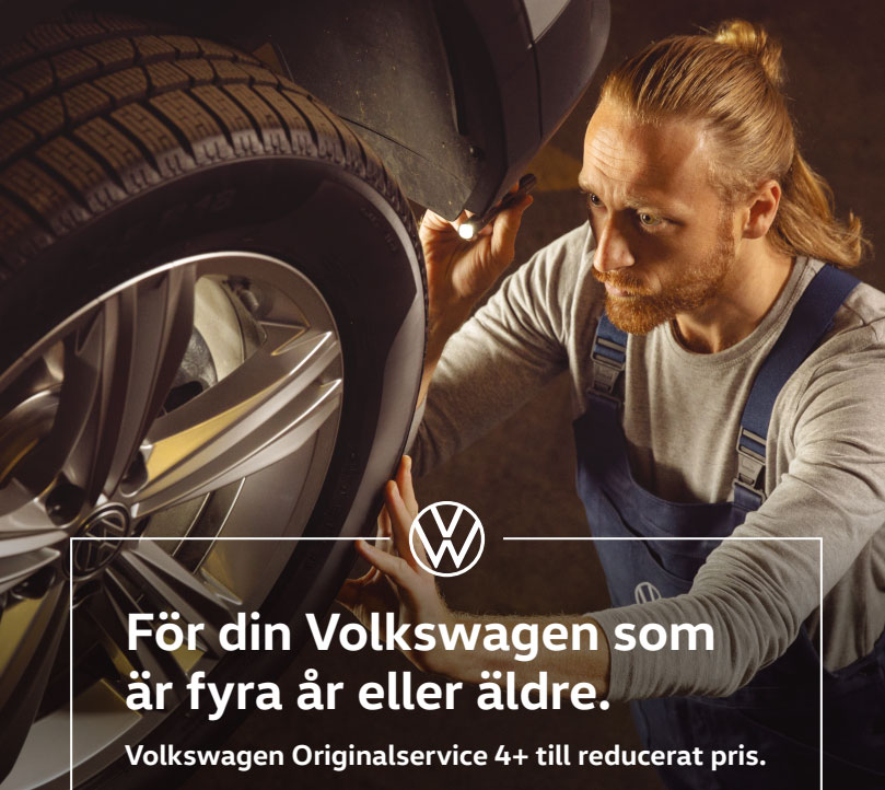 Erbjudande för din Volkswagen som är 4 år eller äldre